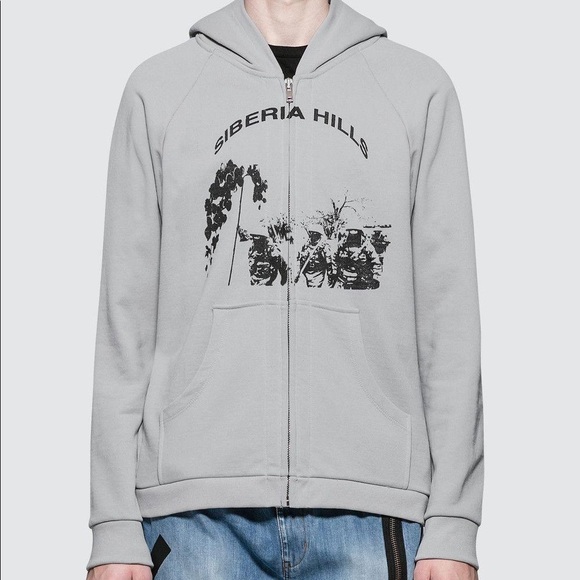 siberia hill Other - Siberia Hill Long Sleeve Gray ZipUp Hoodie Sweater